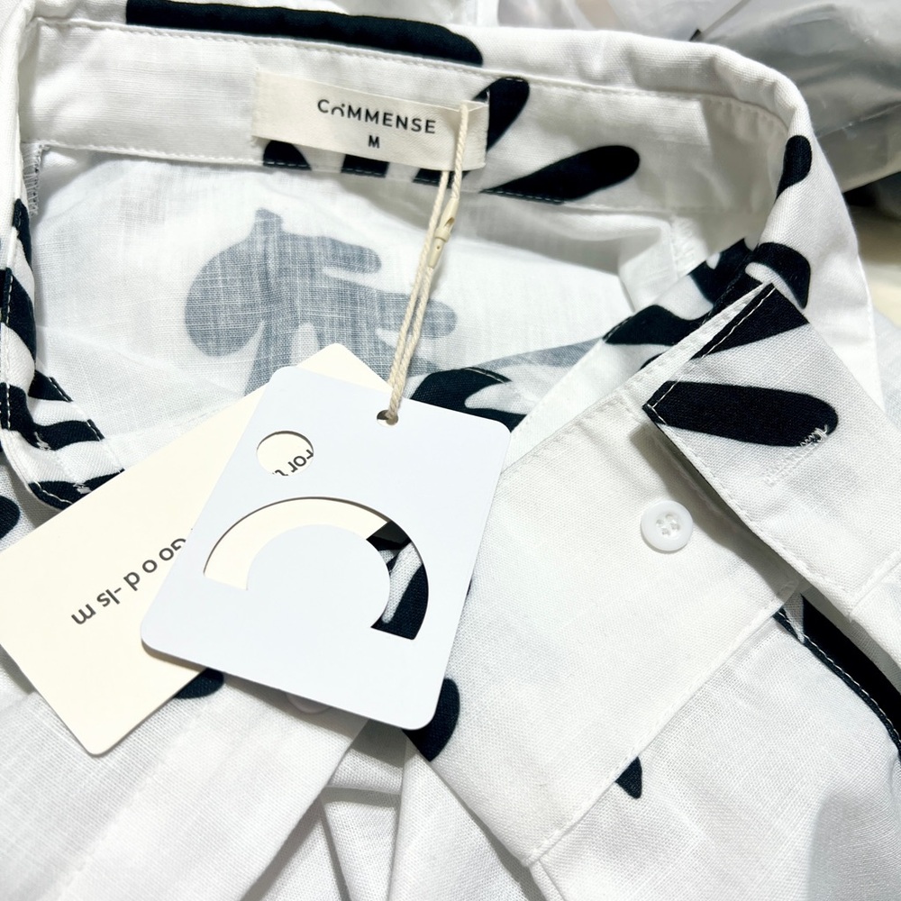 Commense Chill Life Plant Print Shorts Set - Picture 11 of 11